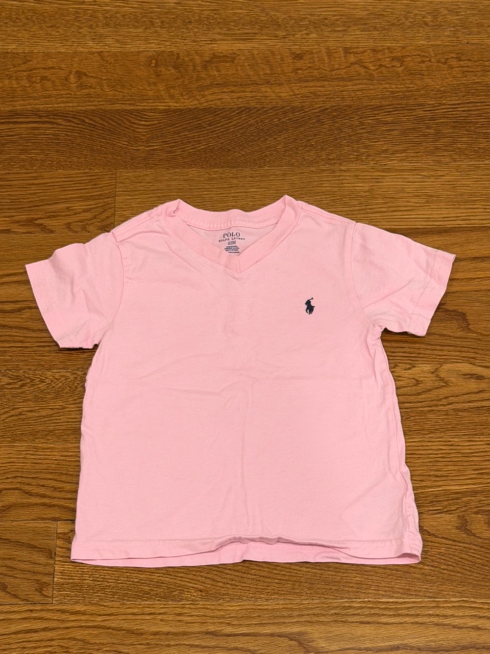 Ralph Lauren Pink V-Neck Polo Boys' T-Shirt